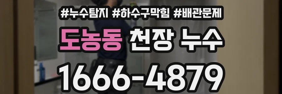 도농동 천장 누수