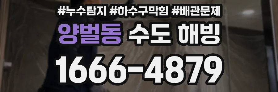 양벌동 수도 해빙