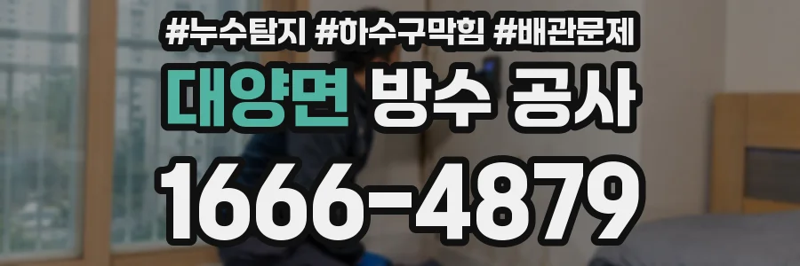 대양면 방수 공사