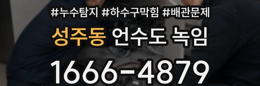 성주동 언수도 녹임