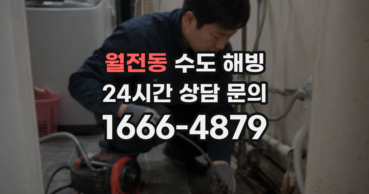 월전동 수도 해빙
