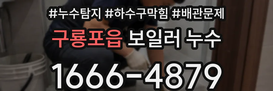 구룡포읍 보일러 누수