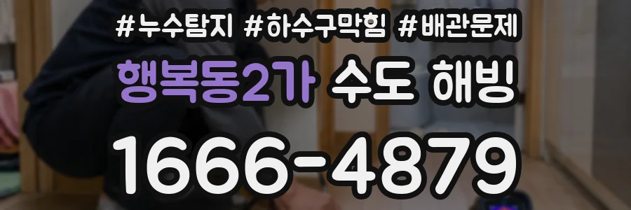 행복동2가 수도 해빙