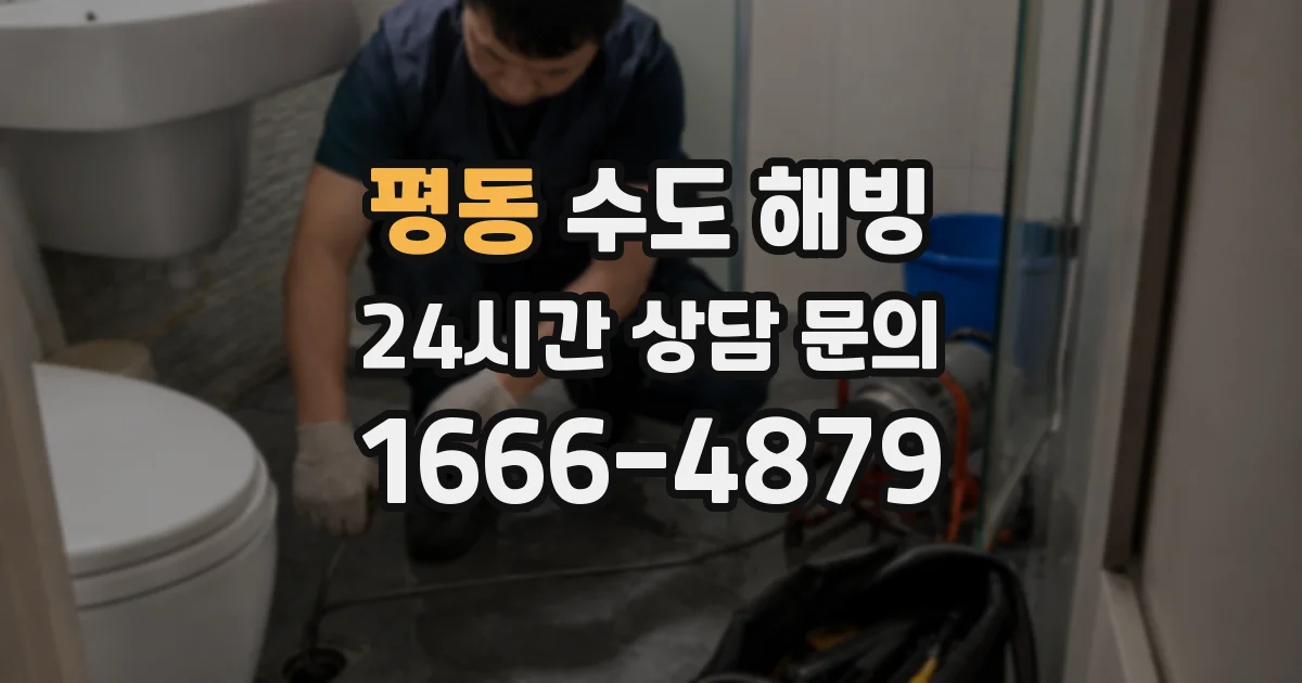 평동 수도 해빙