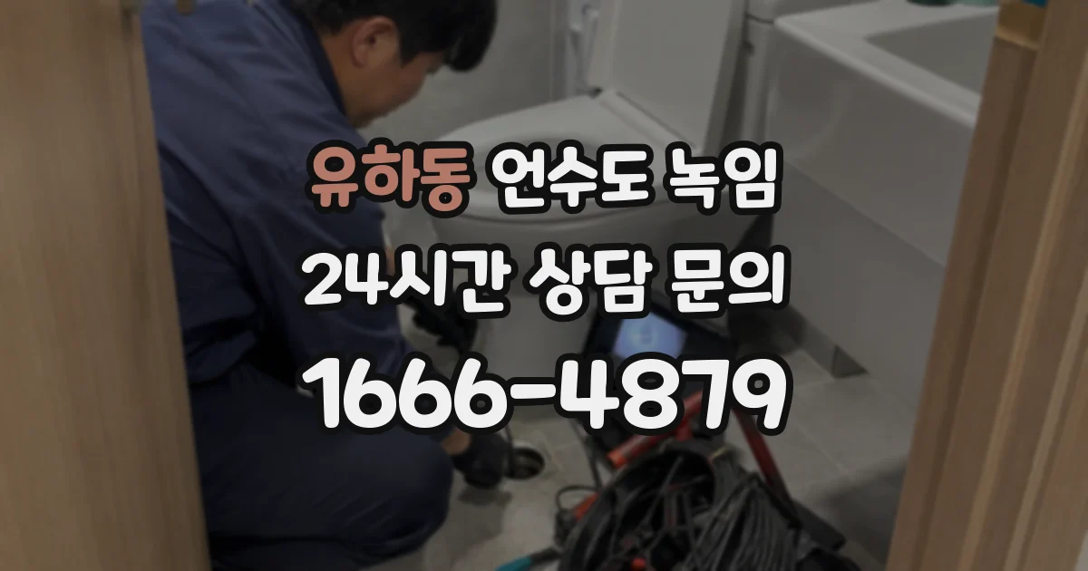 유하동 언수도 녹임