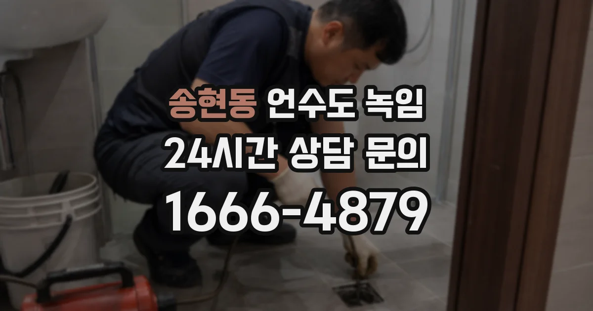 송현동 언수도 녹임