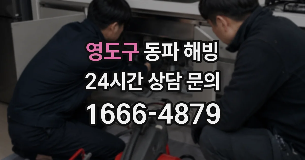 영도구 동파 해빙