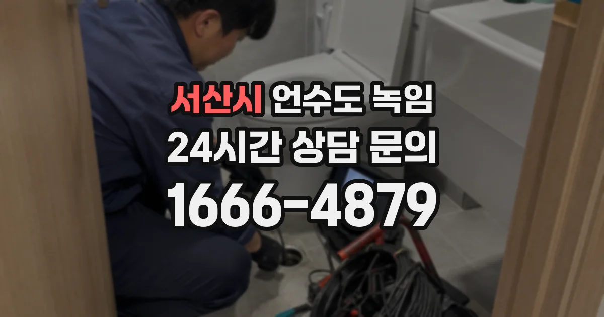 서산시 언수도 녹임