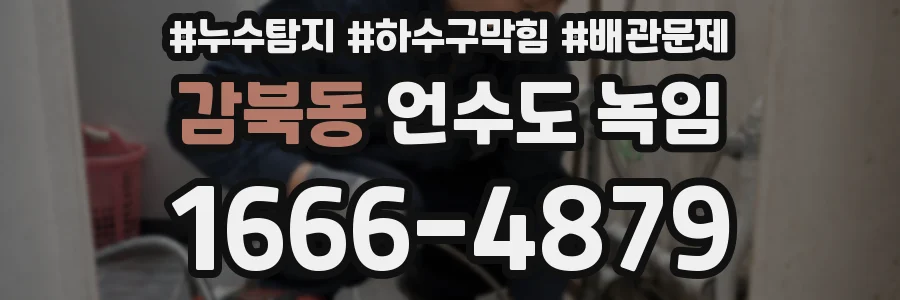 감북동 언수도 녹임