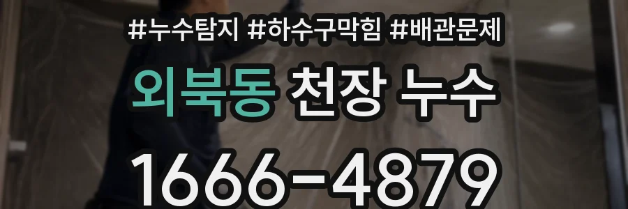 외북동 천장 누수