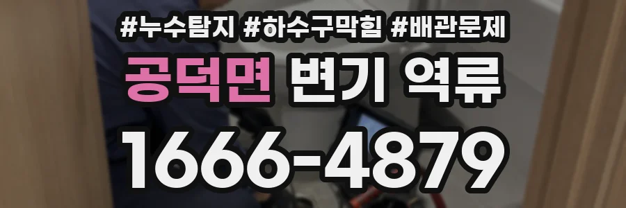 공덕면 변기 역류