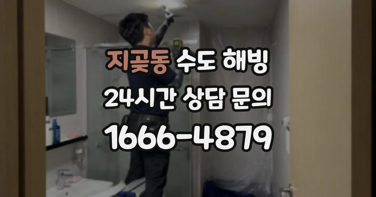 지곶동 수도 해빙
