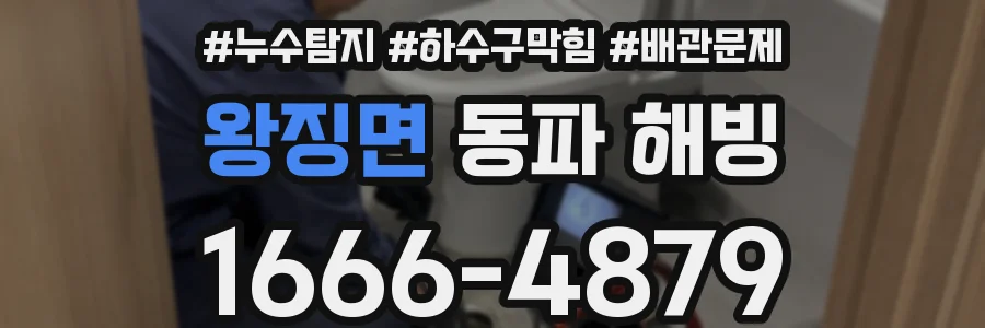 왕징면 동파 해빙