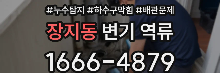 장지동 변기 역류