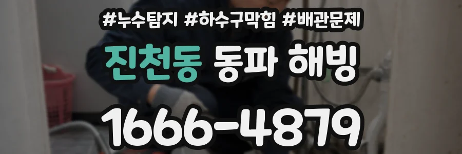 진천동 동파 해빙