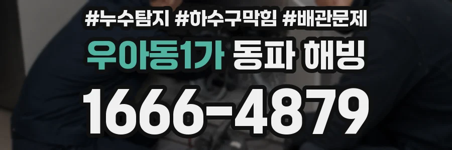우아동1가 동파 해빙