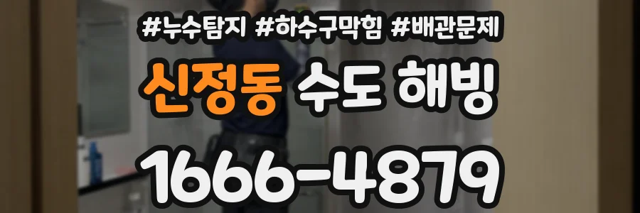 신정동 수도 해빙