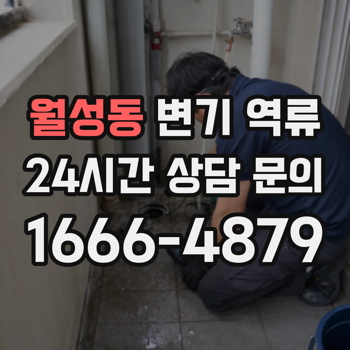 월성동 변기 역류