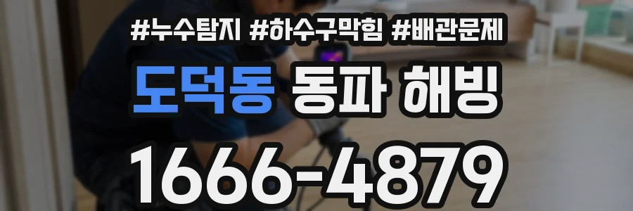 도덕동 동파 해빙