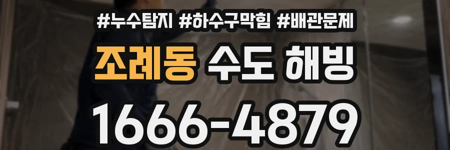 조례동 수도 해빙