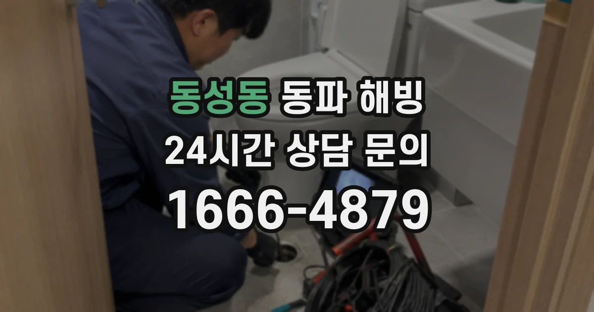 동성동 동파 해빙