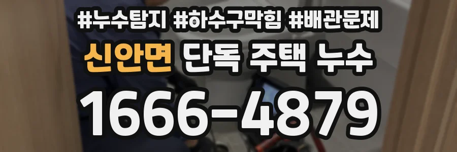 신안면 단독 주택 누수