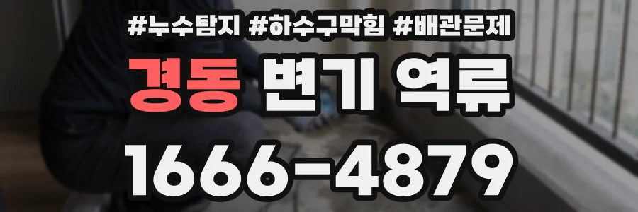 경동 변기 역류