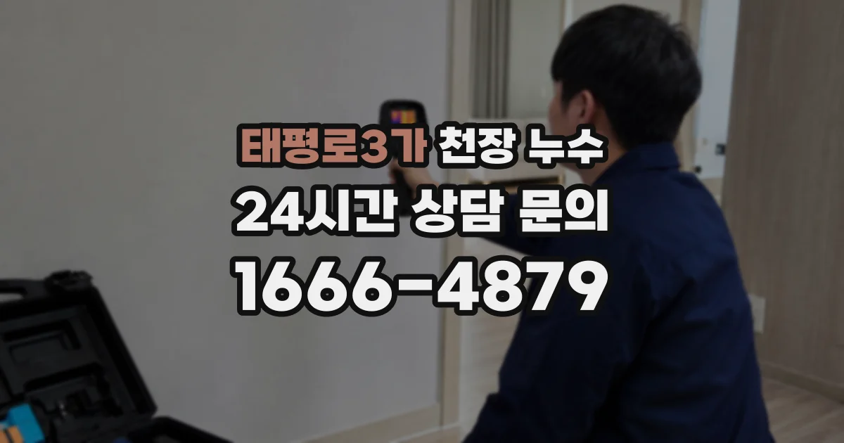 태평로3가 천장 누수