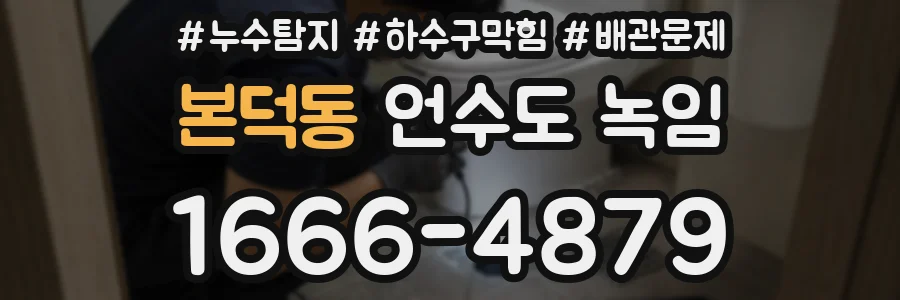 본덕동 언수도 녹임
