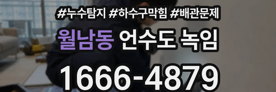 월남동 언수도 녹임