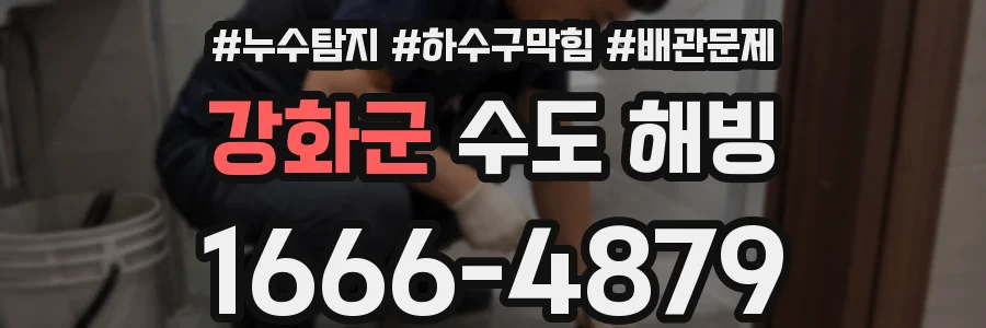 강화군 수도 해빙