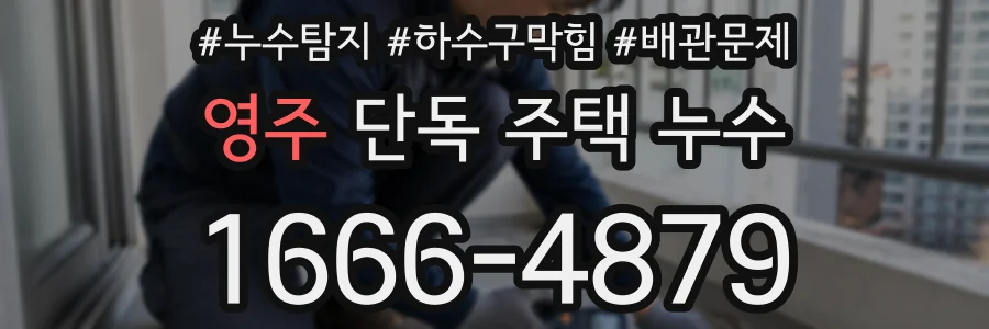영주 단독 주택 누수