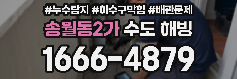 송월동2가 수도 해빙