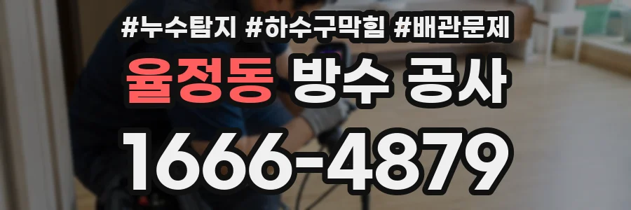 율정동 방수 공사