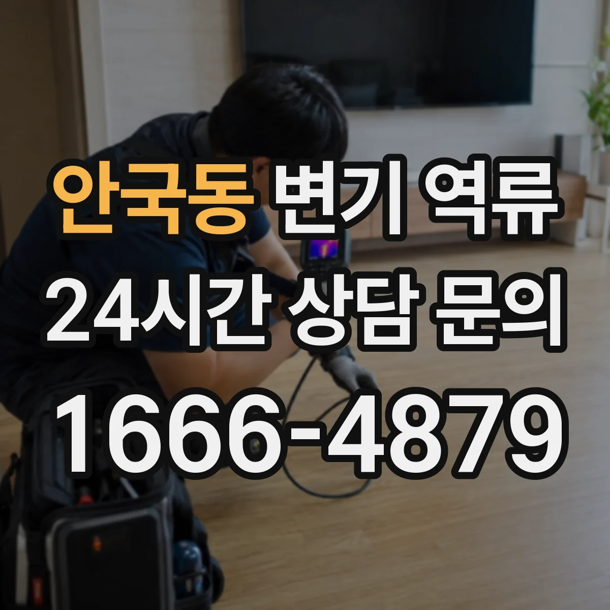 안국동 변기 역류