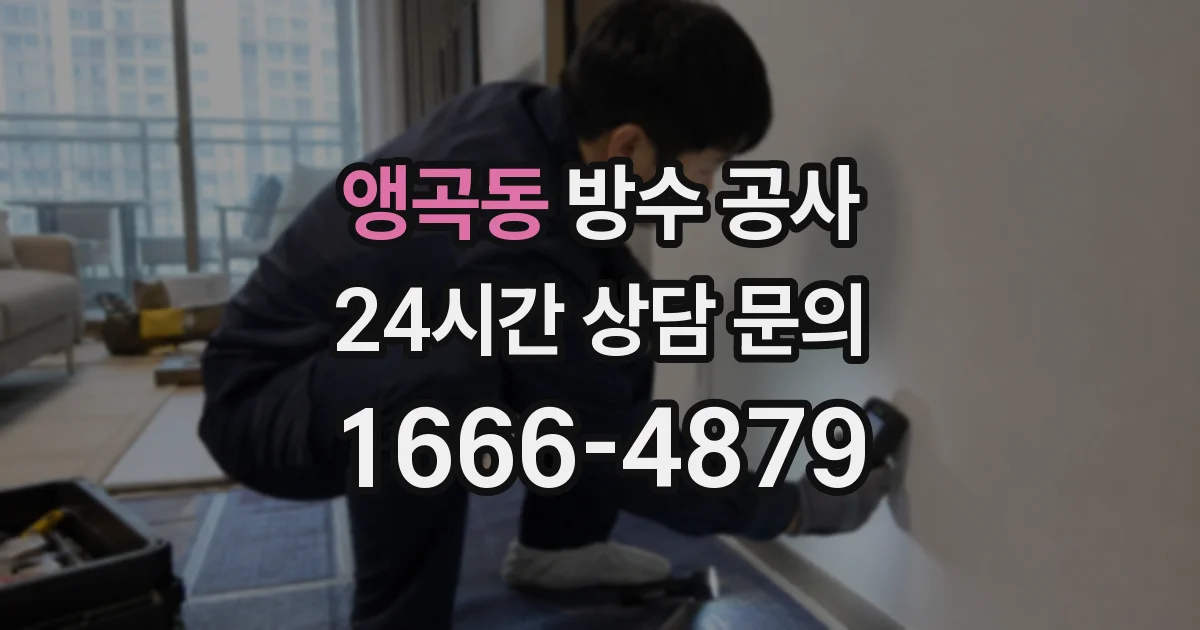 앵곡동 방수 공사