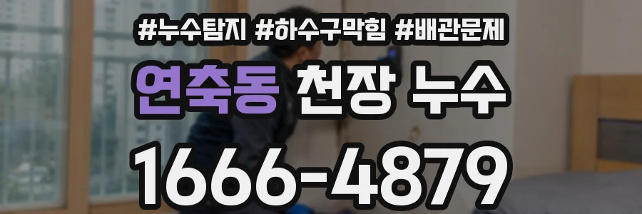 연축동 천장 누수
