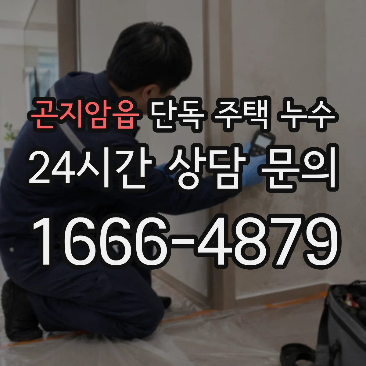 곤지암읍 단독 주택 누수
