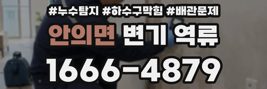 안의면 변기 역류