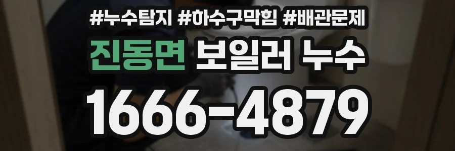 진동면 보일러 누수