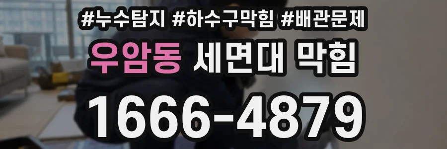 우암동 세면대 막힘