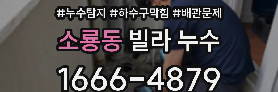 소룡동 빌라 누수