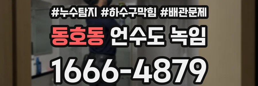 동호동 언수도 녹임