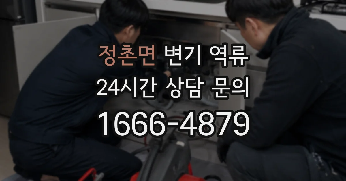 정촌면 변기 역류