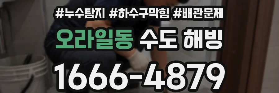 오라일동 수도 해빙