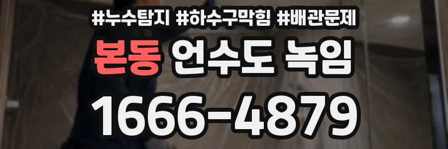 본동 언수도 녹임