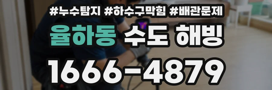 율하동 수도 해빙