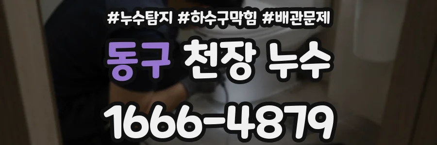 동구 천장 누수