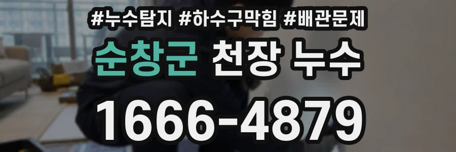 순창군 천장 누수