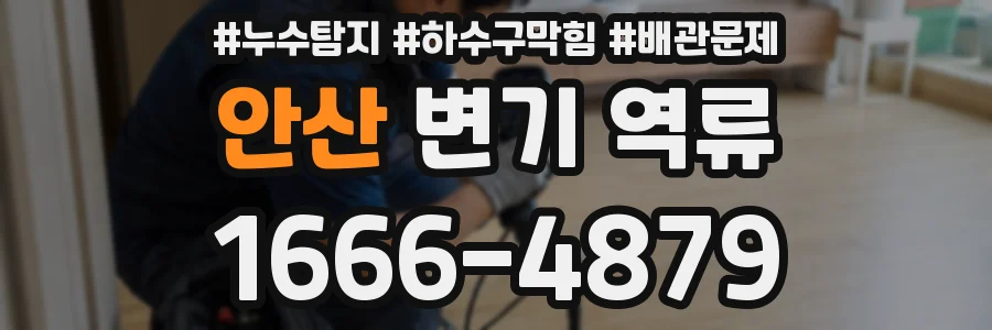 안산 변기 역류